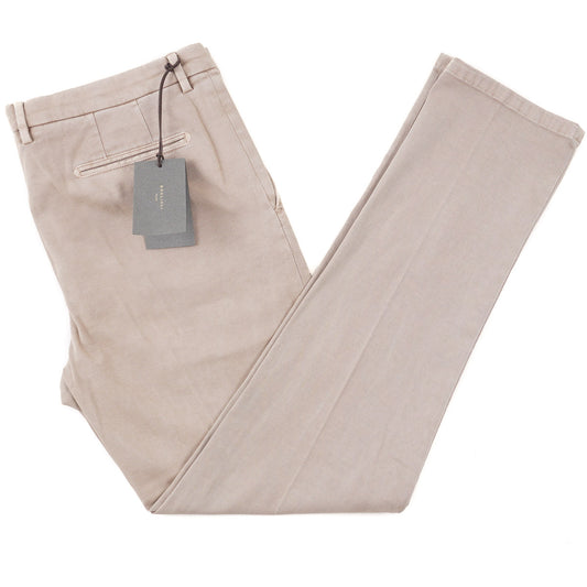 Boglioli Tailored-Fit Twill Cotton Pants