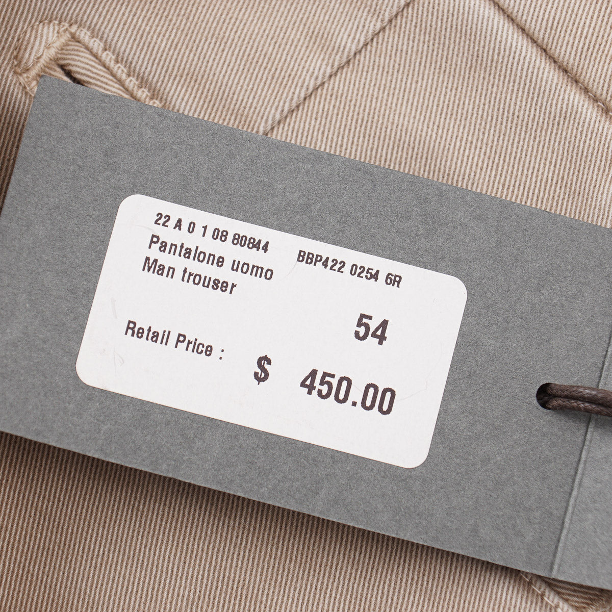 Boglioli Tailored-Fit Twill Cotton Pants