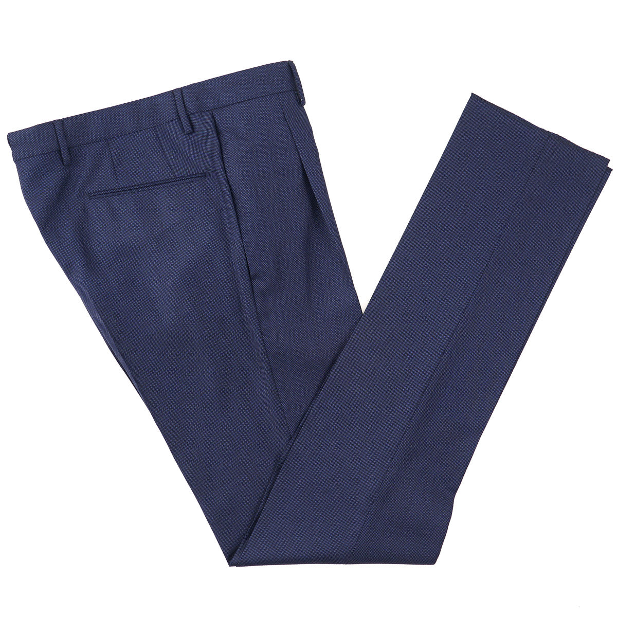 Boglioli Tailored-Fit Wool Dress Pants