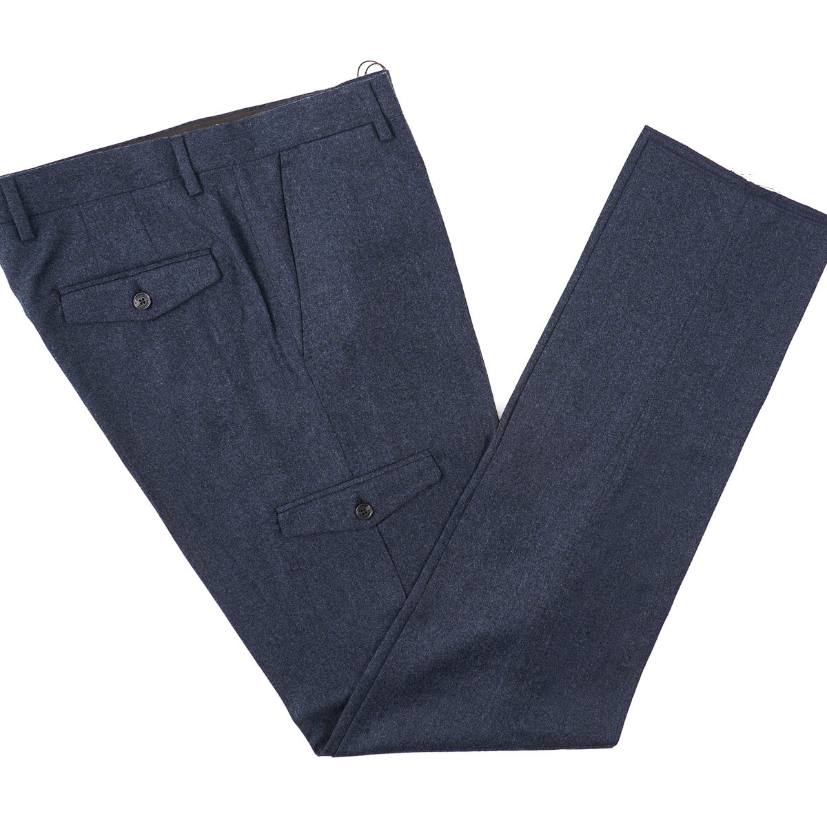 Maurizio Baldassari Flannel Wool Pants