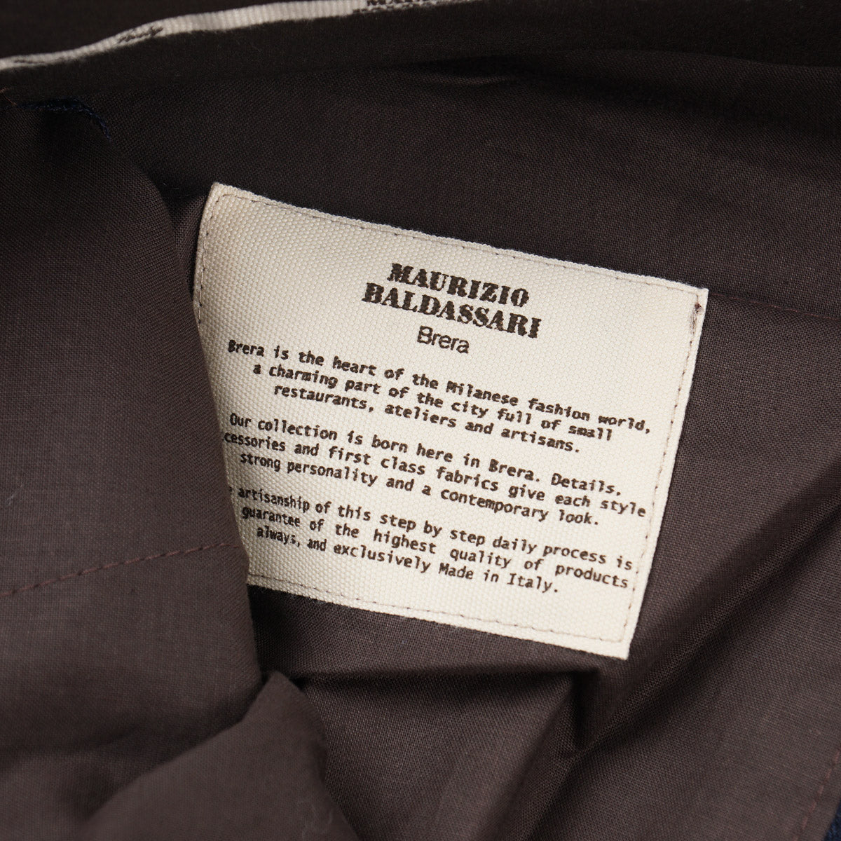Maurizio Baldassari Flannel Wool Pants