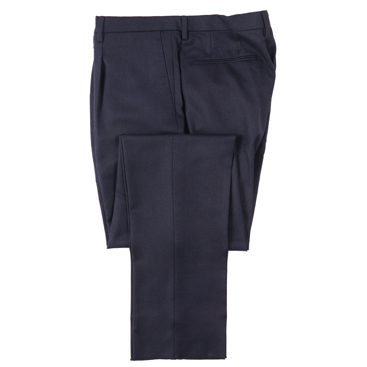 Boglioli Tailored-Fit Wool Dress Pants