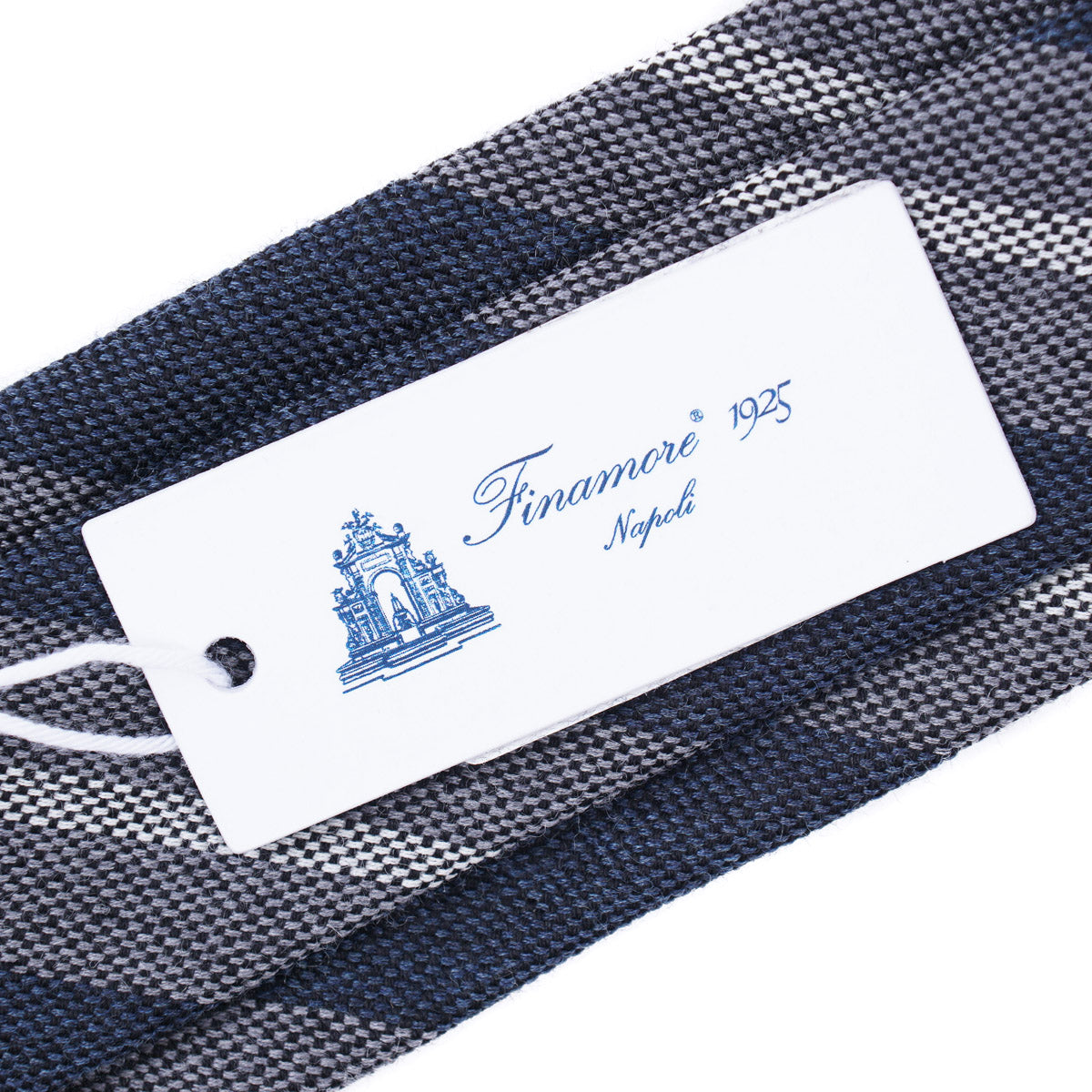 Finamore Soft-Constructed Pure Wool Tie