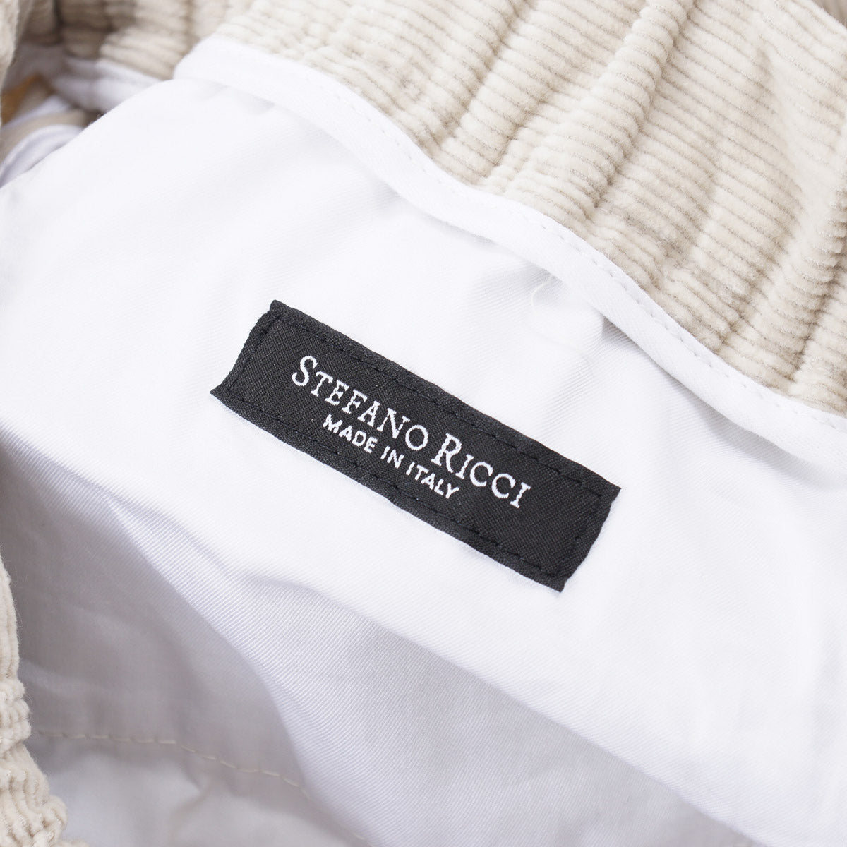 Stefano Ricci Corduroy Drawstring Pants