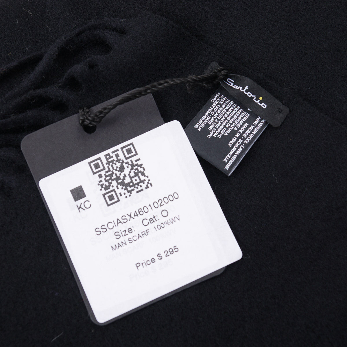 Sartorio Napoli Brushed Wool Scarf - Top Shelf Apparel