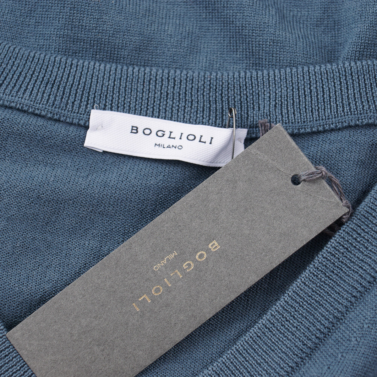 Boglioli Superfine Merino Wool Sweater