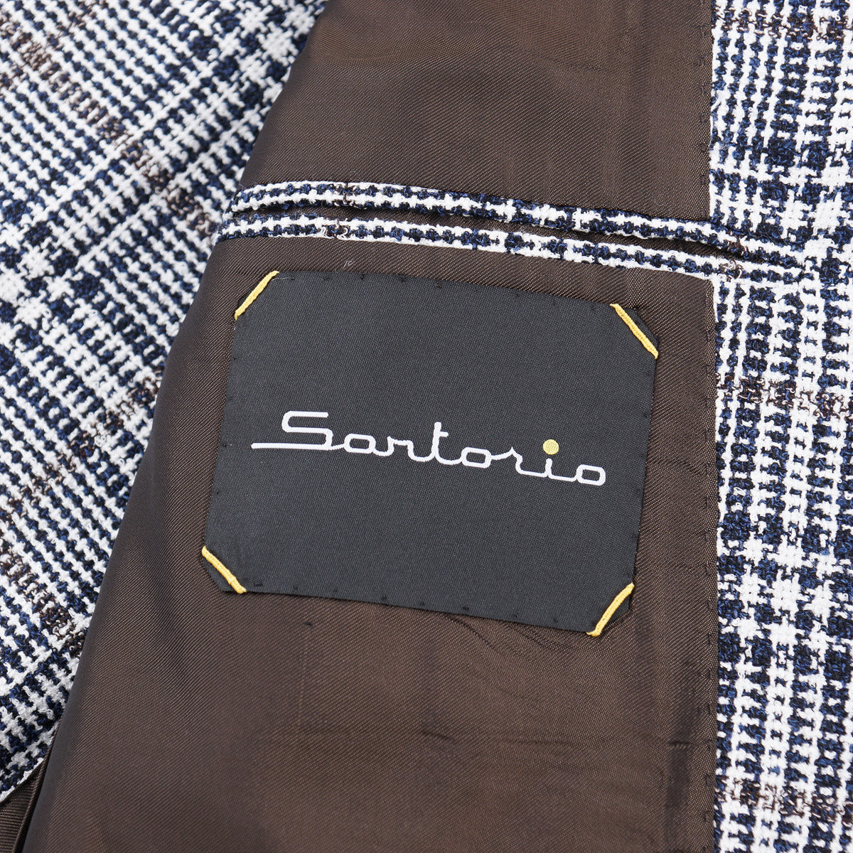 Sartorio Woven Check Sport Coat