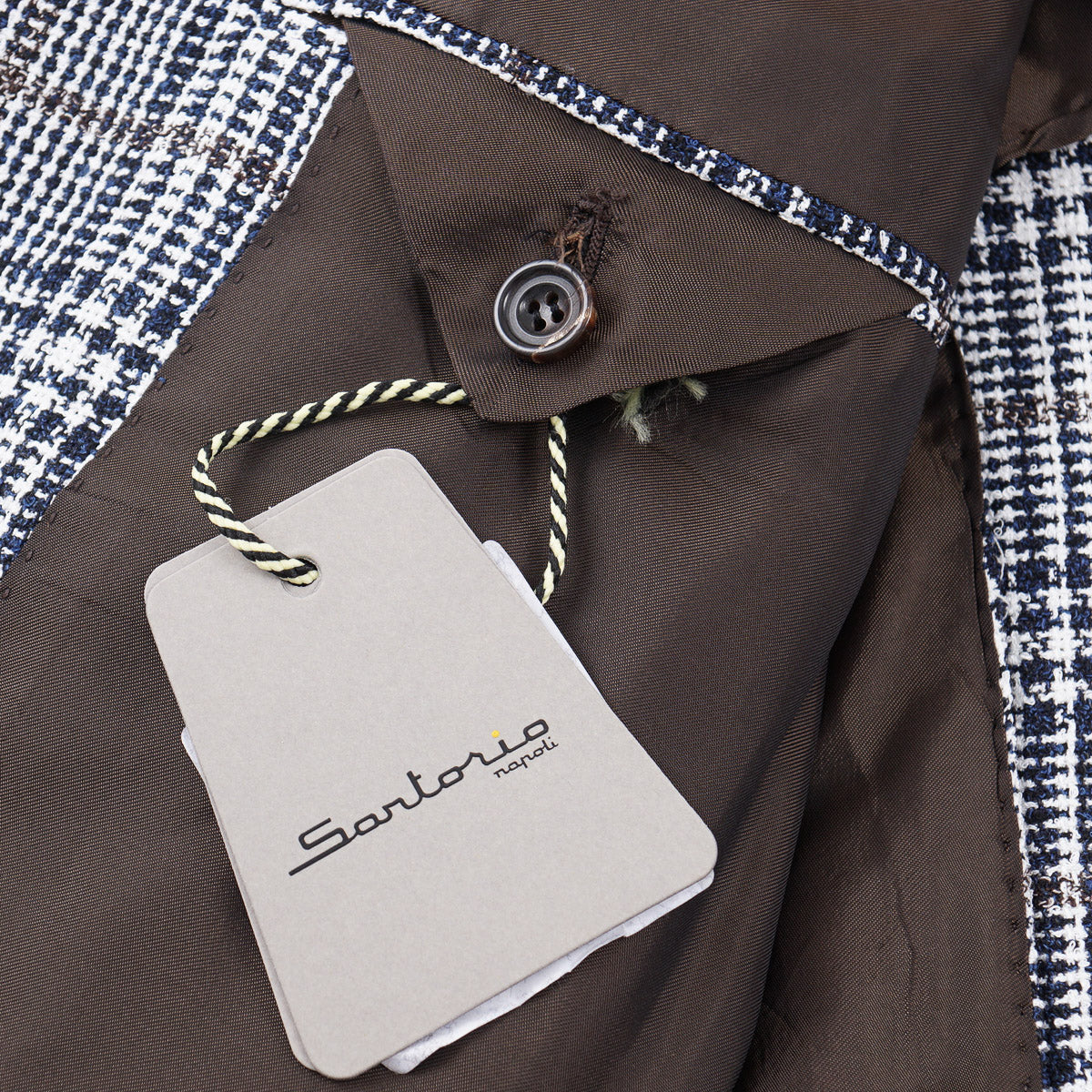 Sartorio Woven Check Sport Coat