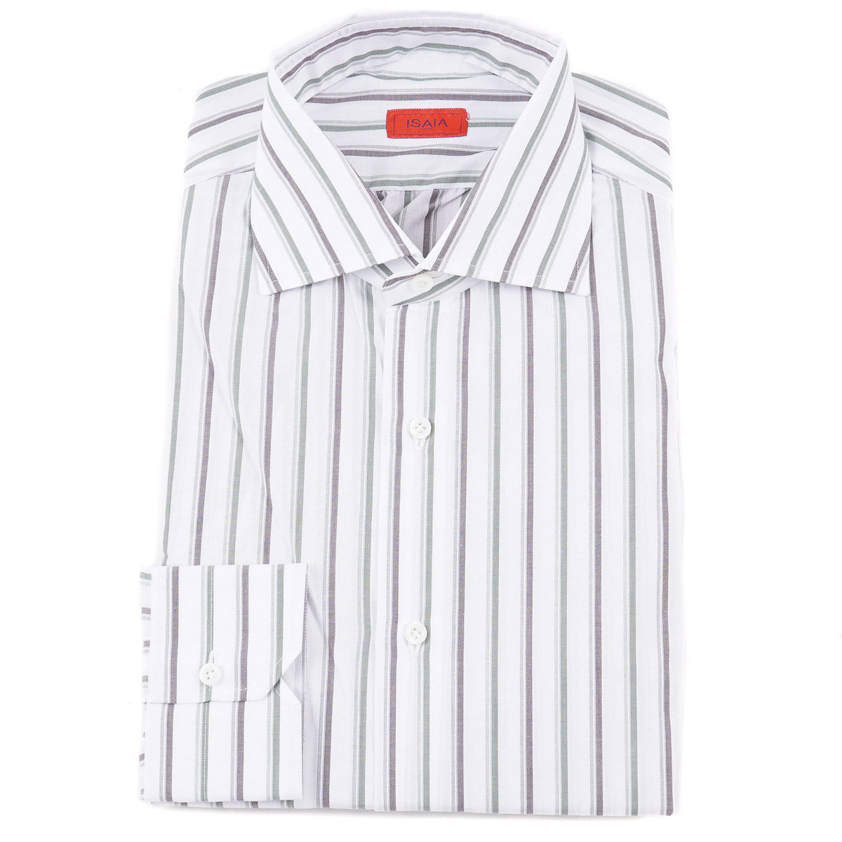 Isaia 'Italia' Regular-Fit Cotton Shirt - Top Shelf Apparel