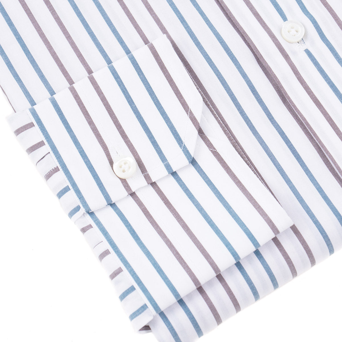 Isaia Tailored-Fit 'Mix' Cotton Shirt