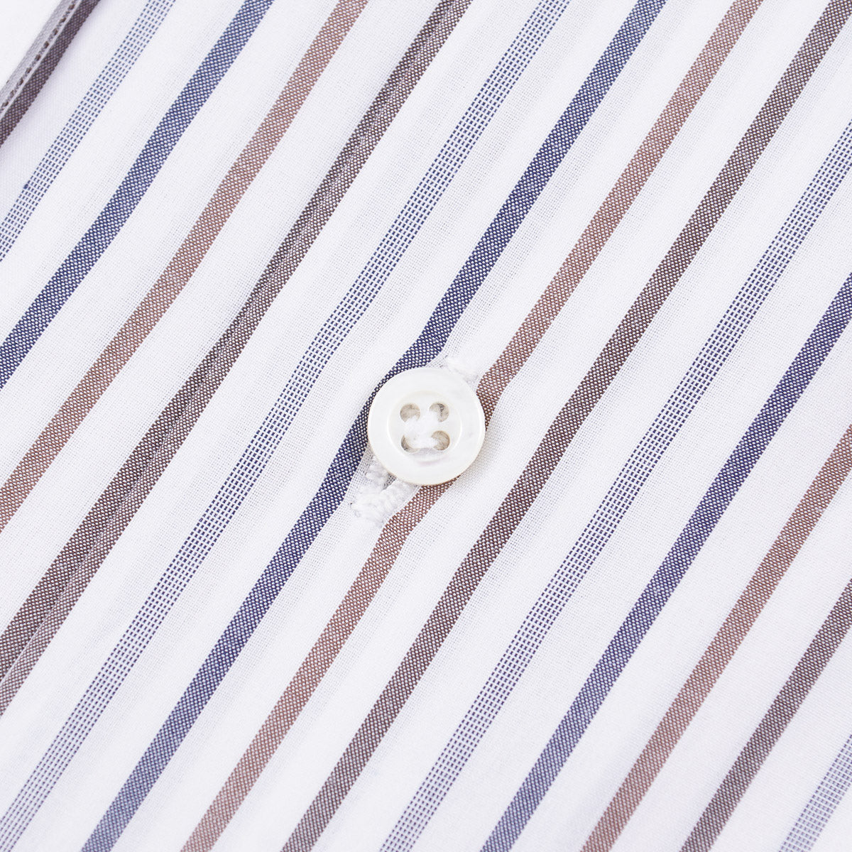 Isaia Tailored-Fit 'Mix' Cotton Shirt - Top Shelf Apparel