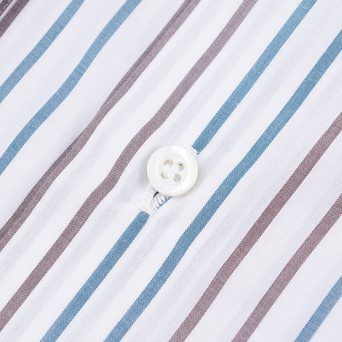 Isaia Tailored-Fit 'Mix' Cotton Shirt