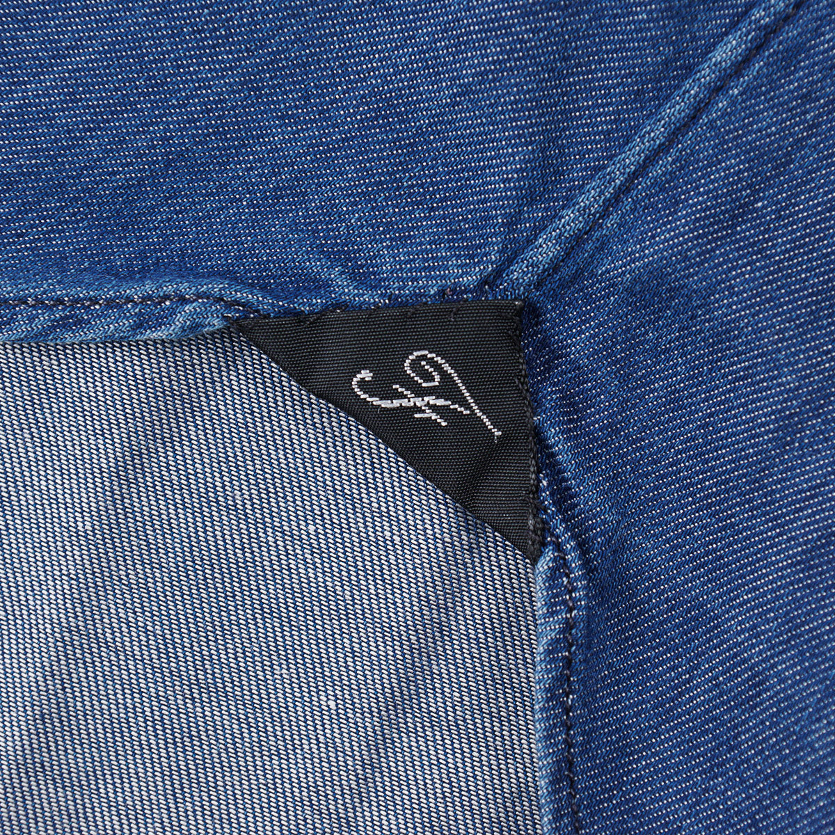 Finamore Light Chambray Cotton Shirt