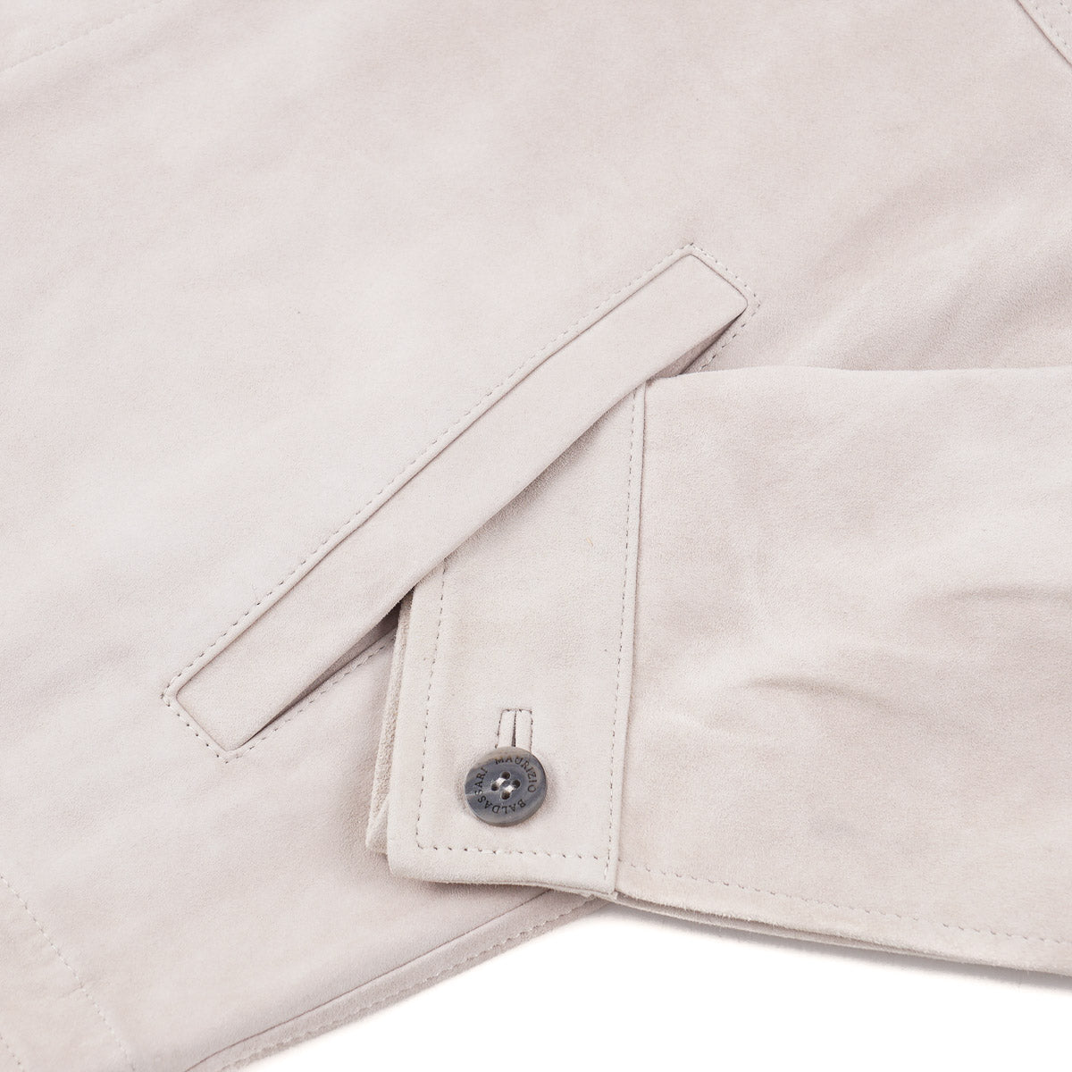Maurizio Baldassari Suede Leather Overshirt - Top Shelf Apparel