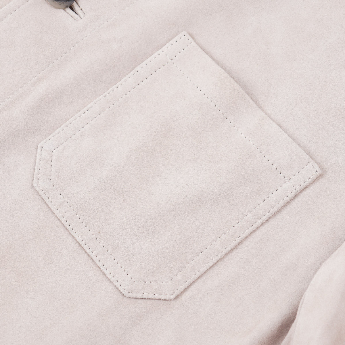 Maurizio Baldassari Suede Leather Overshirt - Top Shelf Apparel