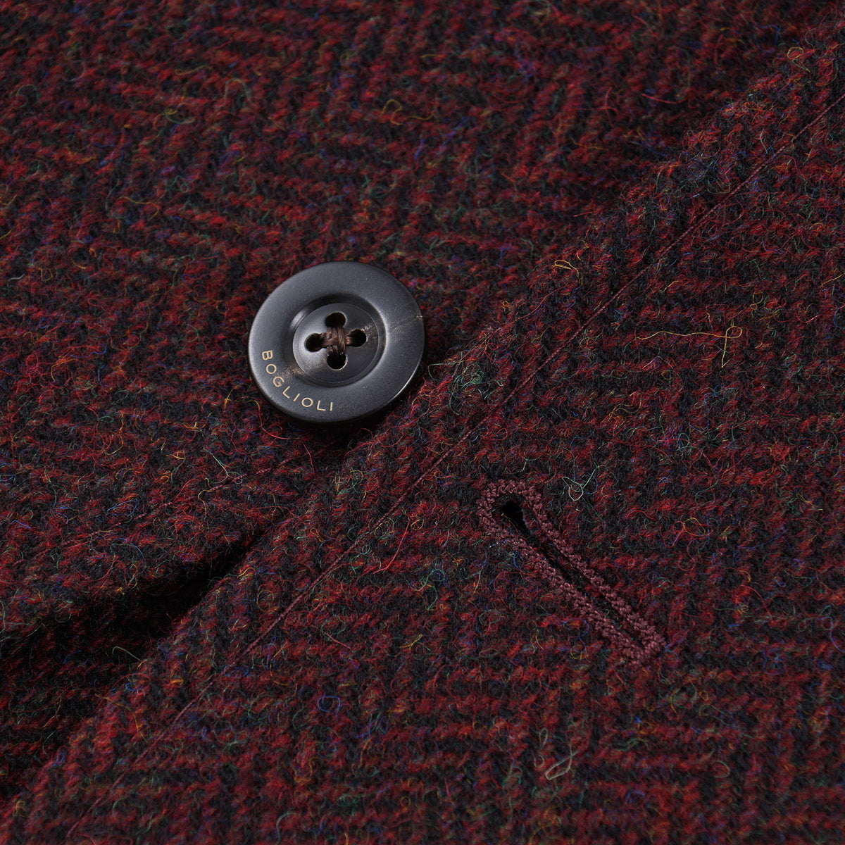 Boglioli Tweed Wool Sport Coat