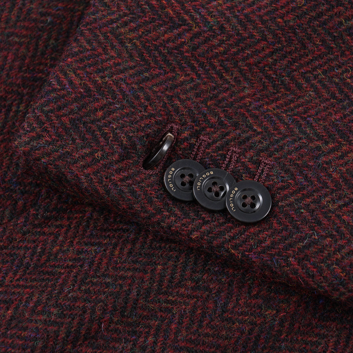 Boglioli Tweed Wool Sport Coat