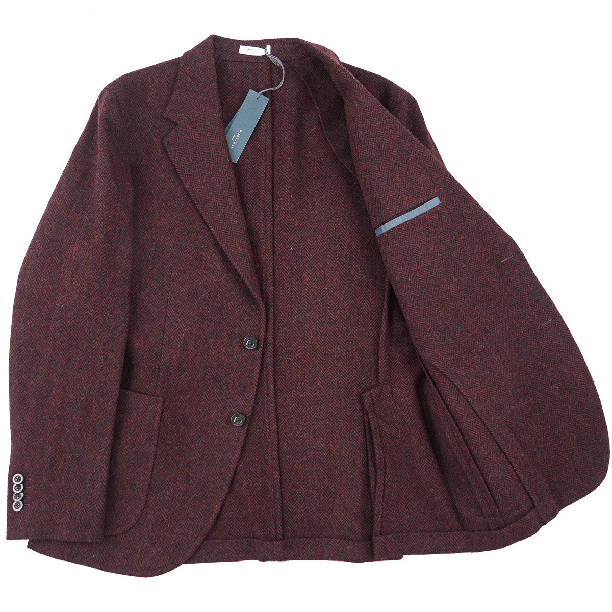 Boglioli Tweed Wool Sport Coat