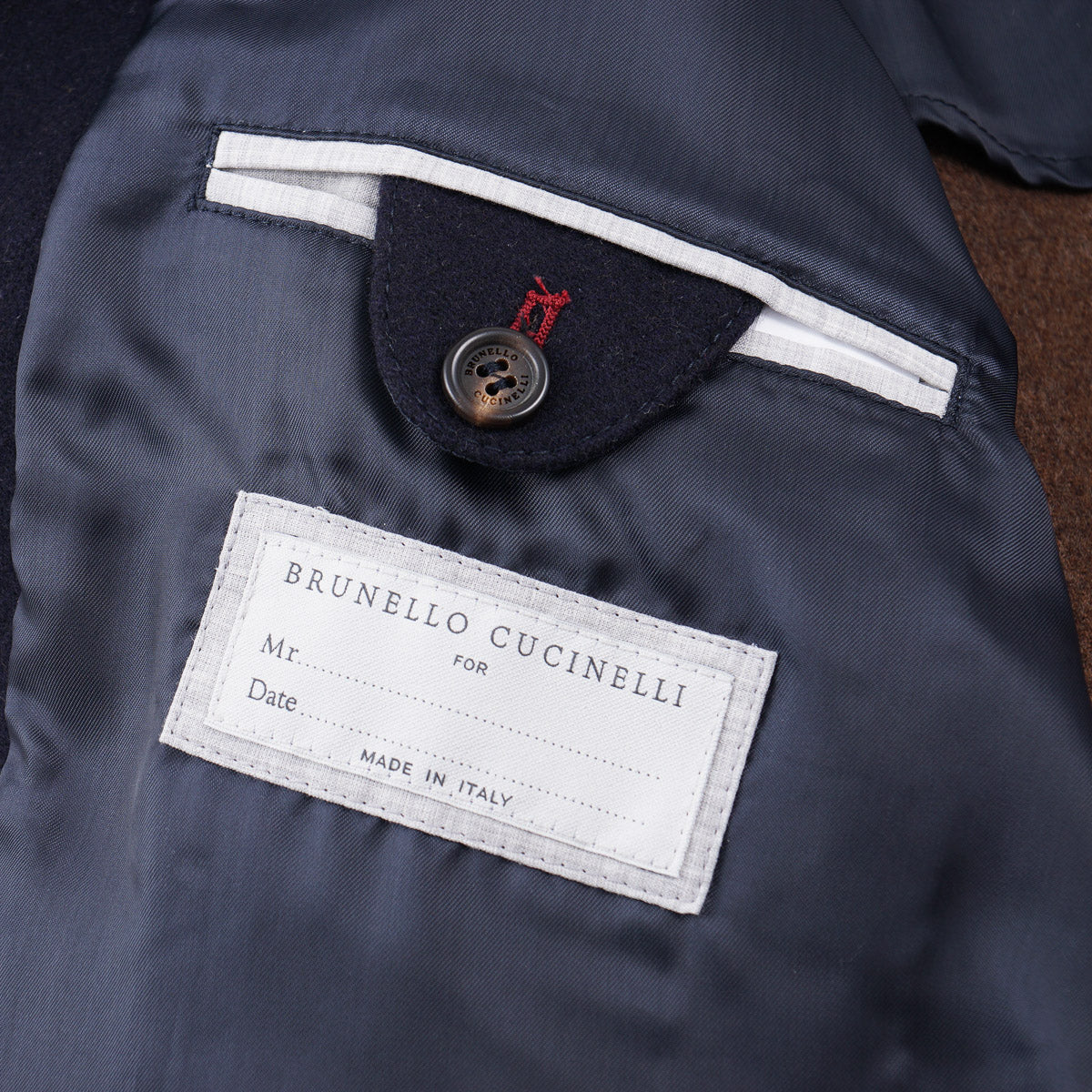 Brunello Cucinelli Wool Coat with Hood