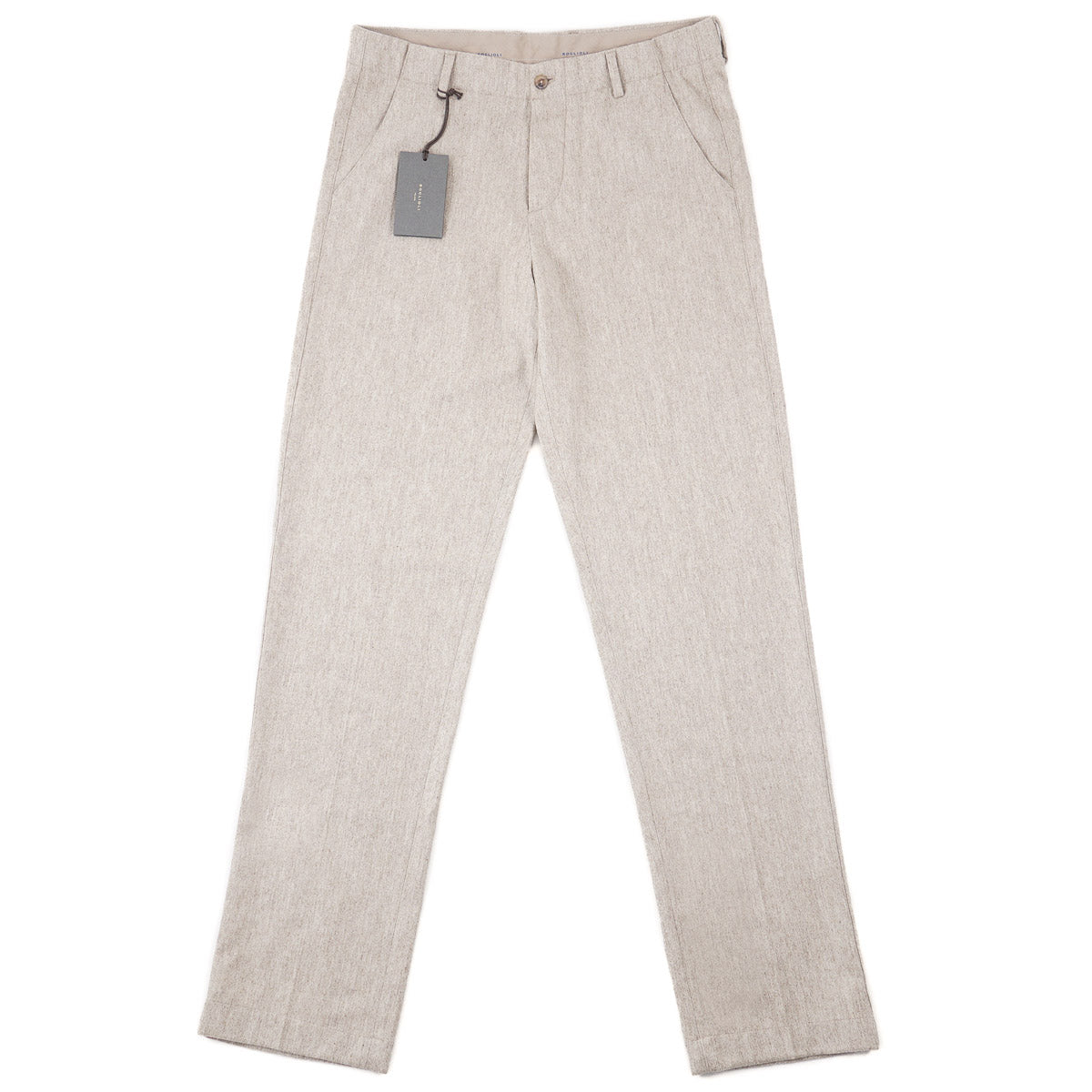 Boglioli Regular-Fit Flannel Wool Pants
