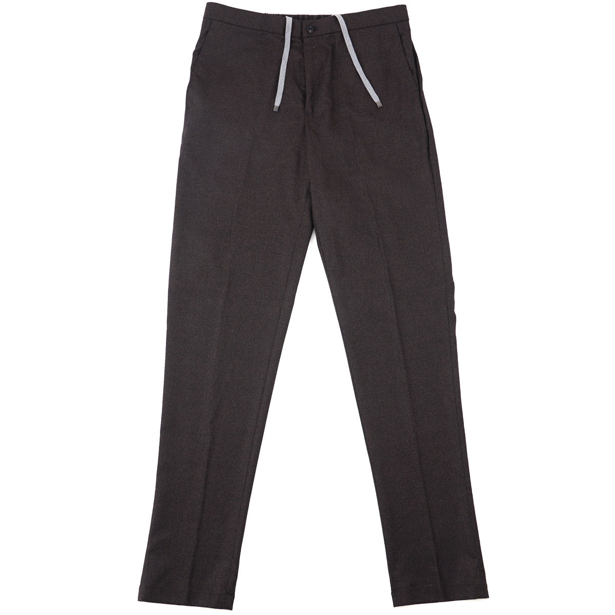 Boglioli Flannel Wool Drawstring Pants