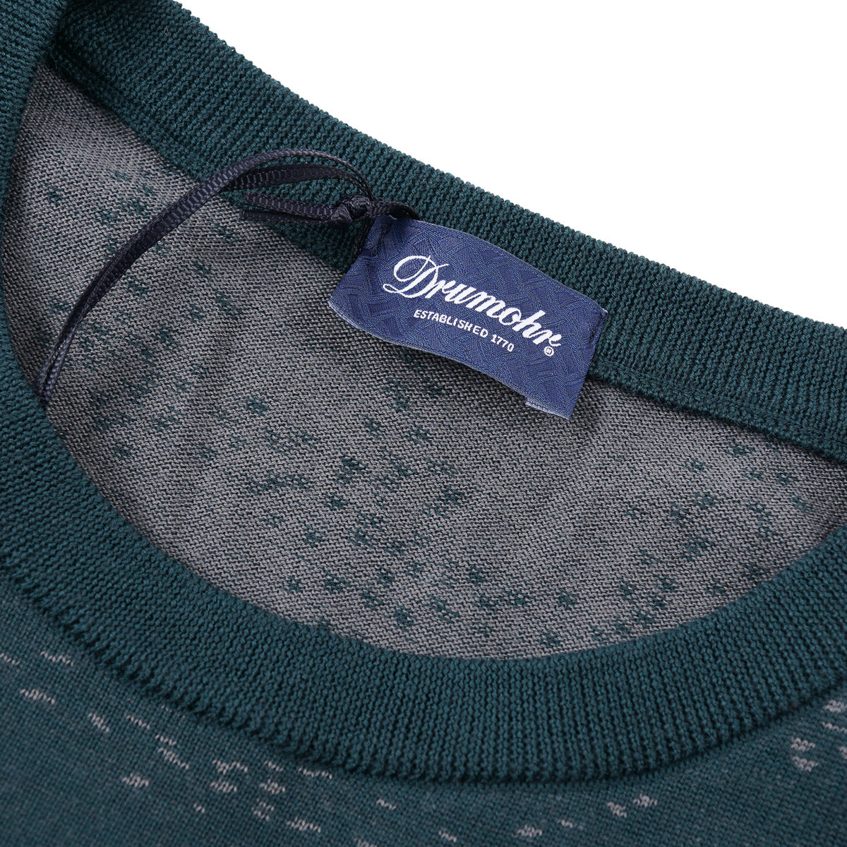 Drumohr Patterned Merino Wool Sweater - Top Shelf Apparel