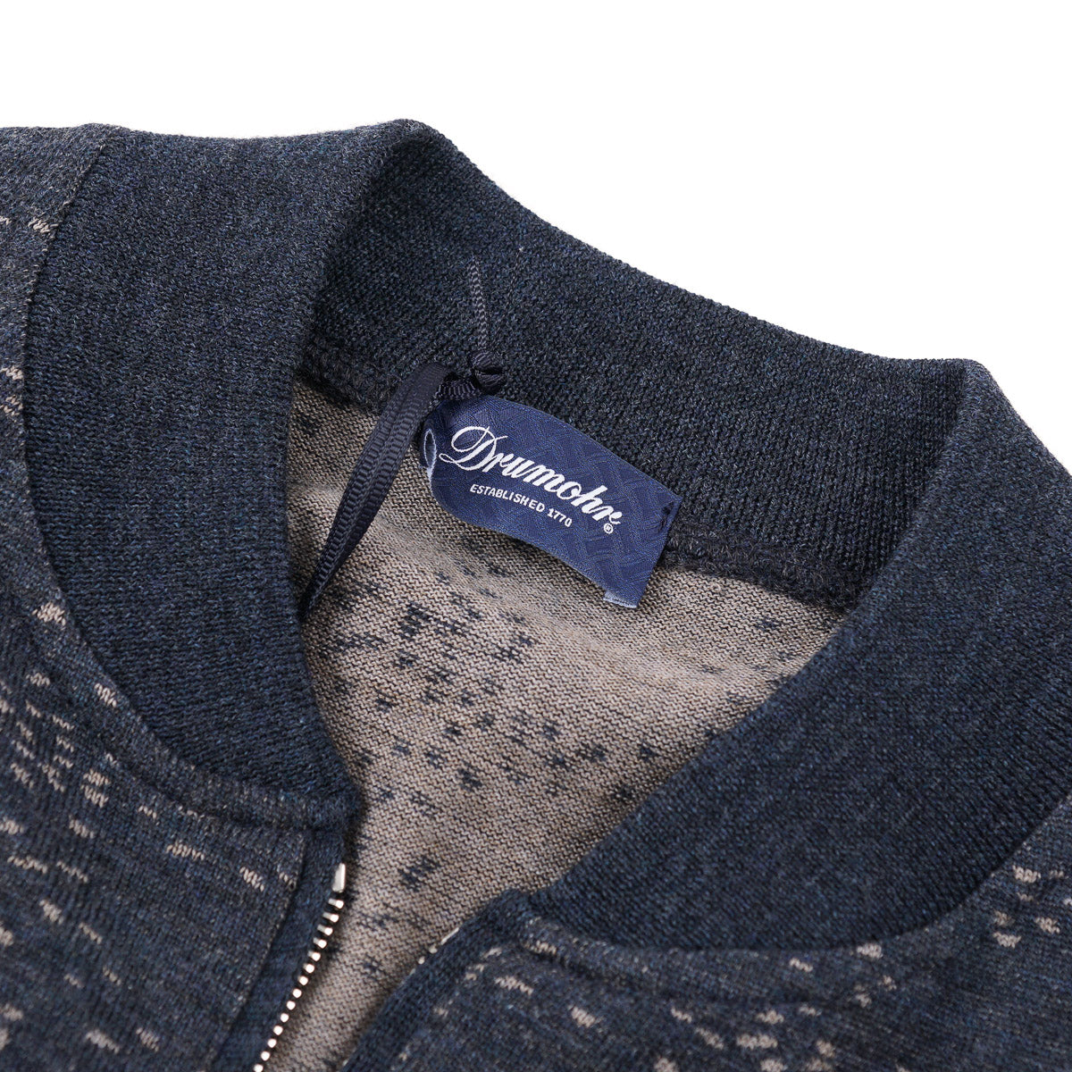 Drumohr Half-Zip Merino Wool Sweater - Top Shelf Apparel