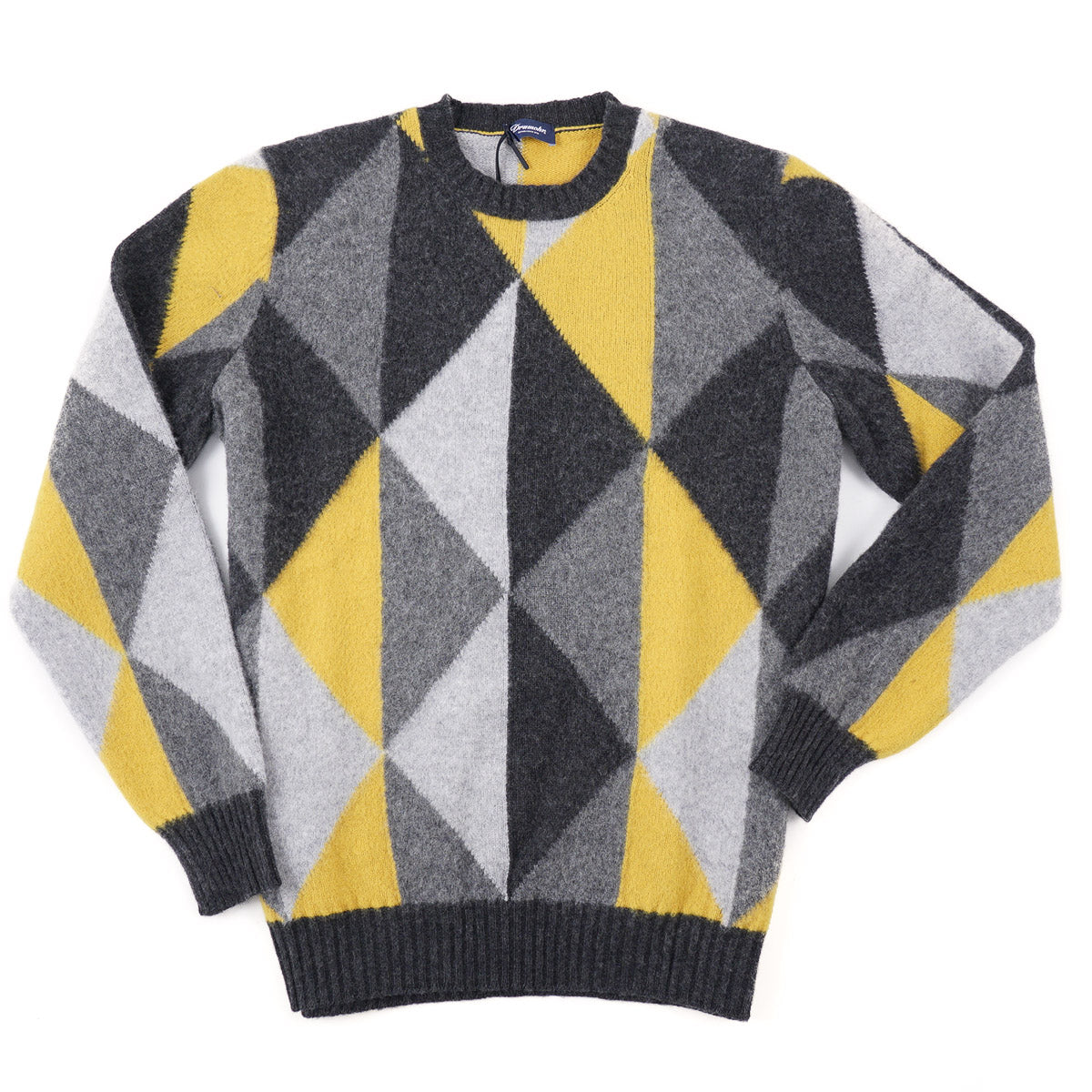 Drumohr Patterned Lambswool Sweater - Top Shelf Apparel