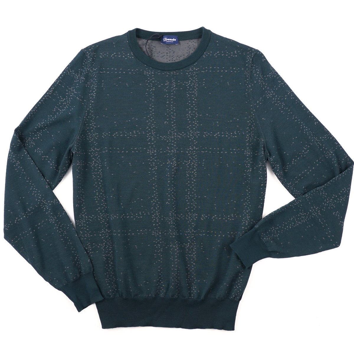 Drumohr Patterned Merino Wool Sweater - Top Shelf Apparel