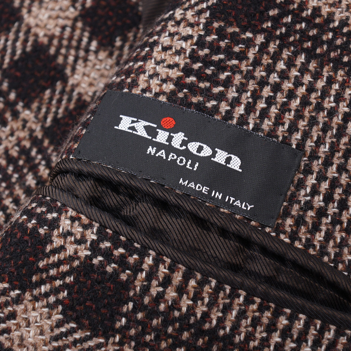 Kiton Layered Plaid Cashmere Overcoat - Top Shelf Apparel