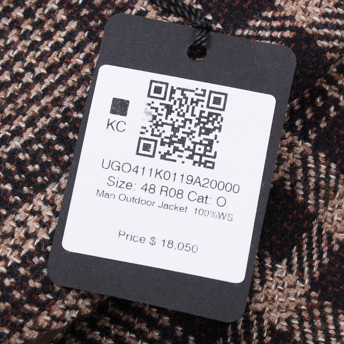 Kiton Layered Plaid Cashmere Overcoat - Top Shelf Apparel