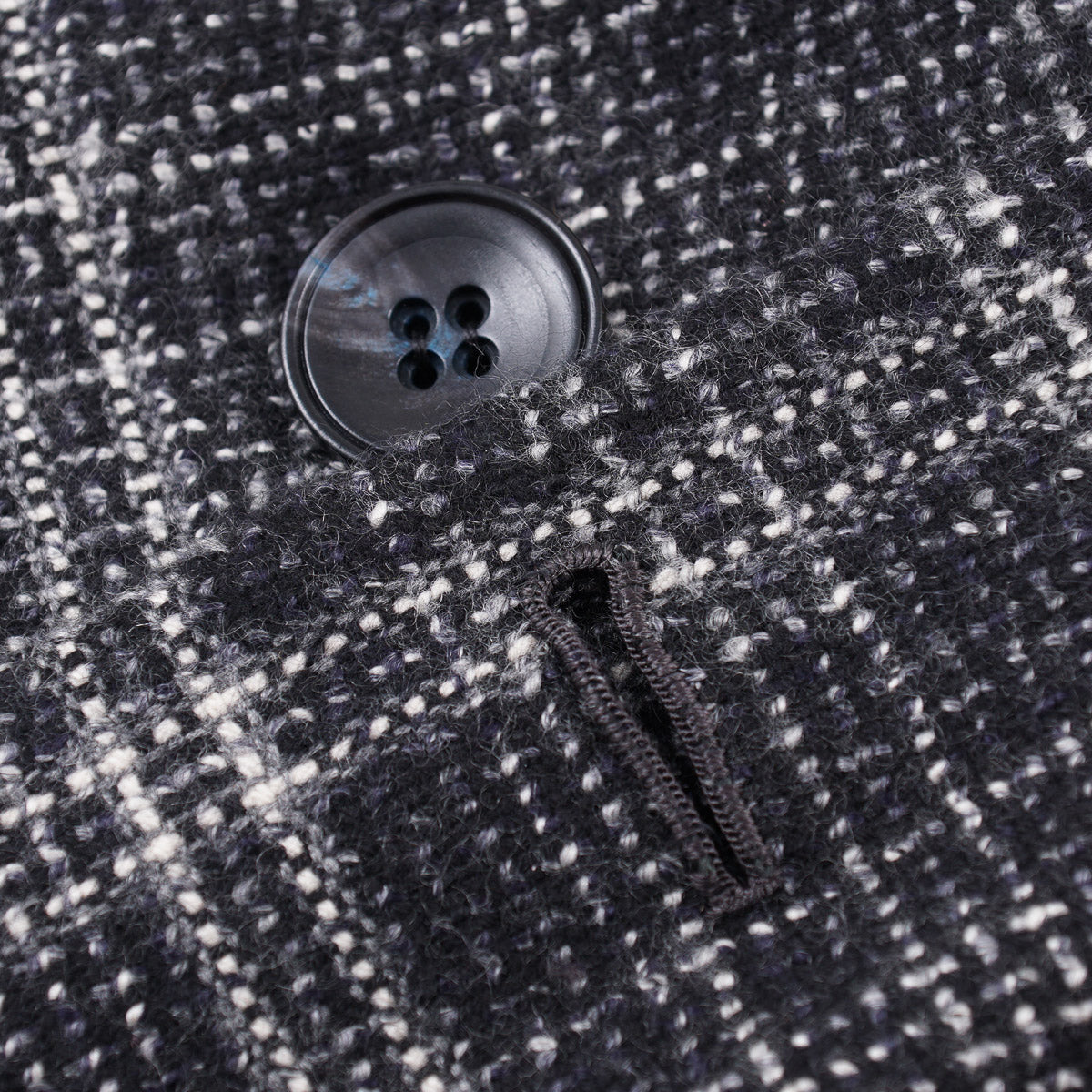 Kiton Woven Check Cashmere Overcoat - Top Shelf Apparel
