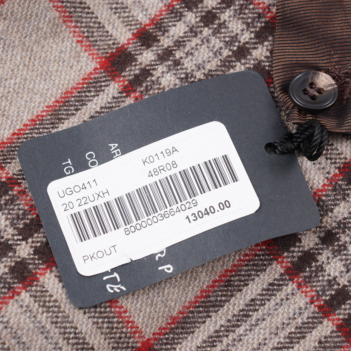 Kiton Woven Check Cashmere Overcoat - Top Shelf Apparel