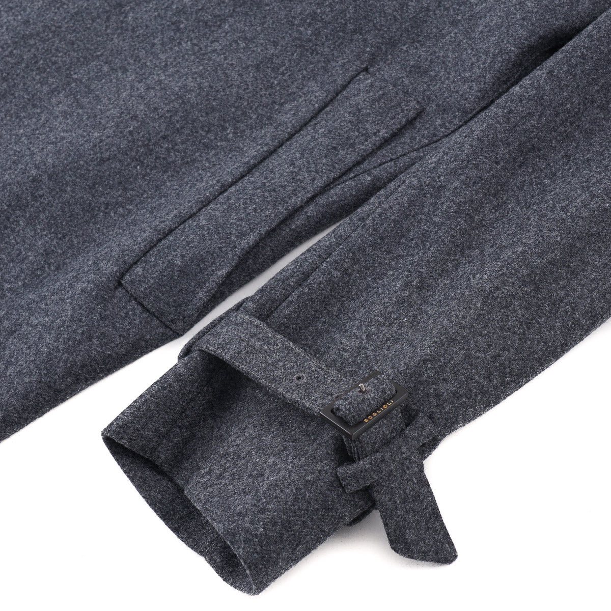 Boglioli Wool Overcoat with Knit Collar - Top Shelf Apparel