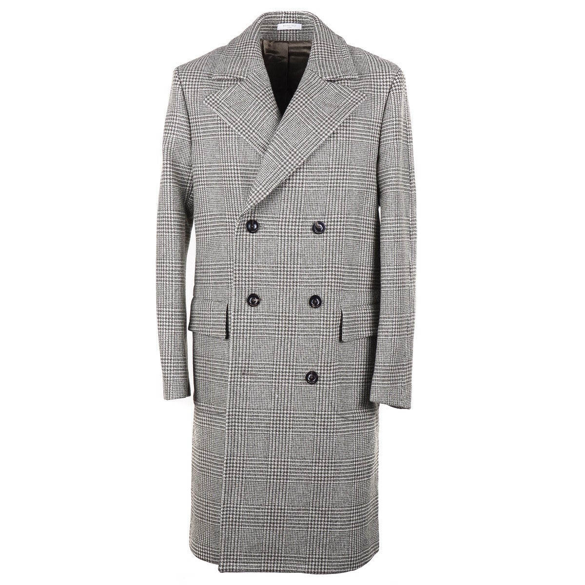 Boglioli Glen Check Wool Overcoat - Top Shelf Apparel