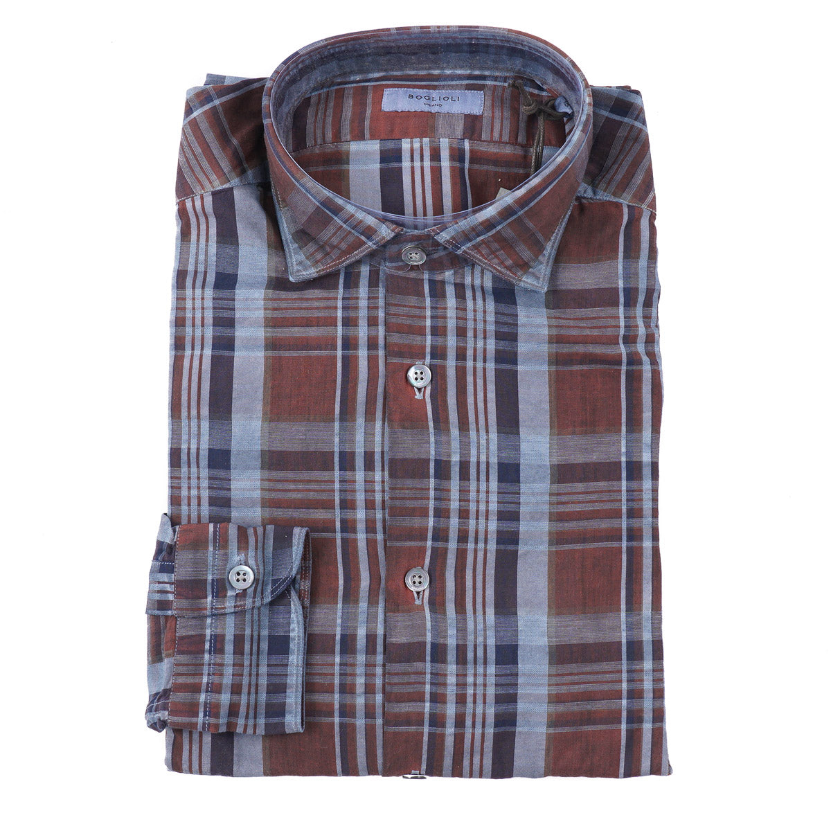Boglioli Extra-Slim Cotton-Linen Shirt - Top Shelf Apparel