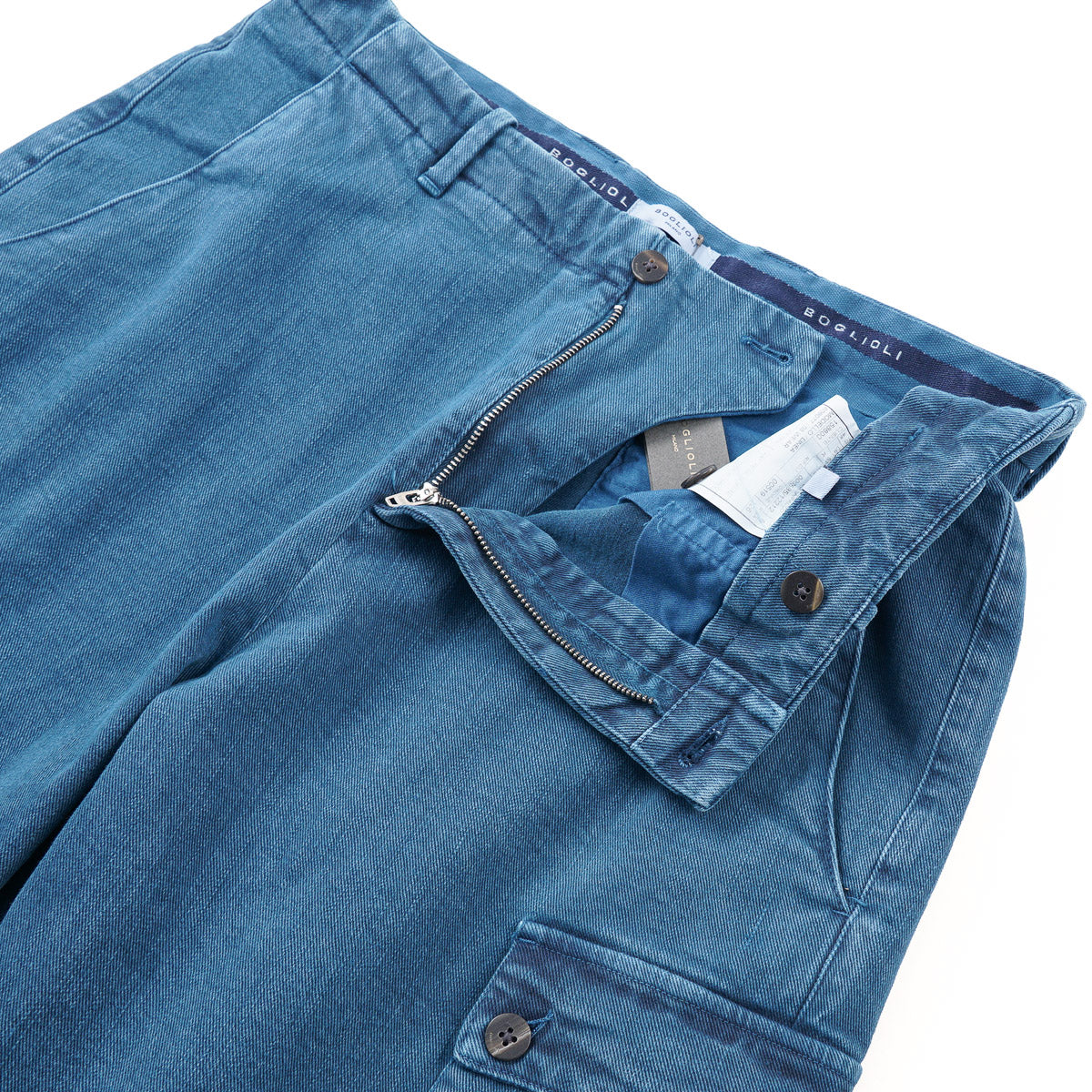 Boglioli Garment-Dyed Denim Pants - Top Shelf Apparel