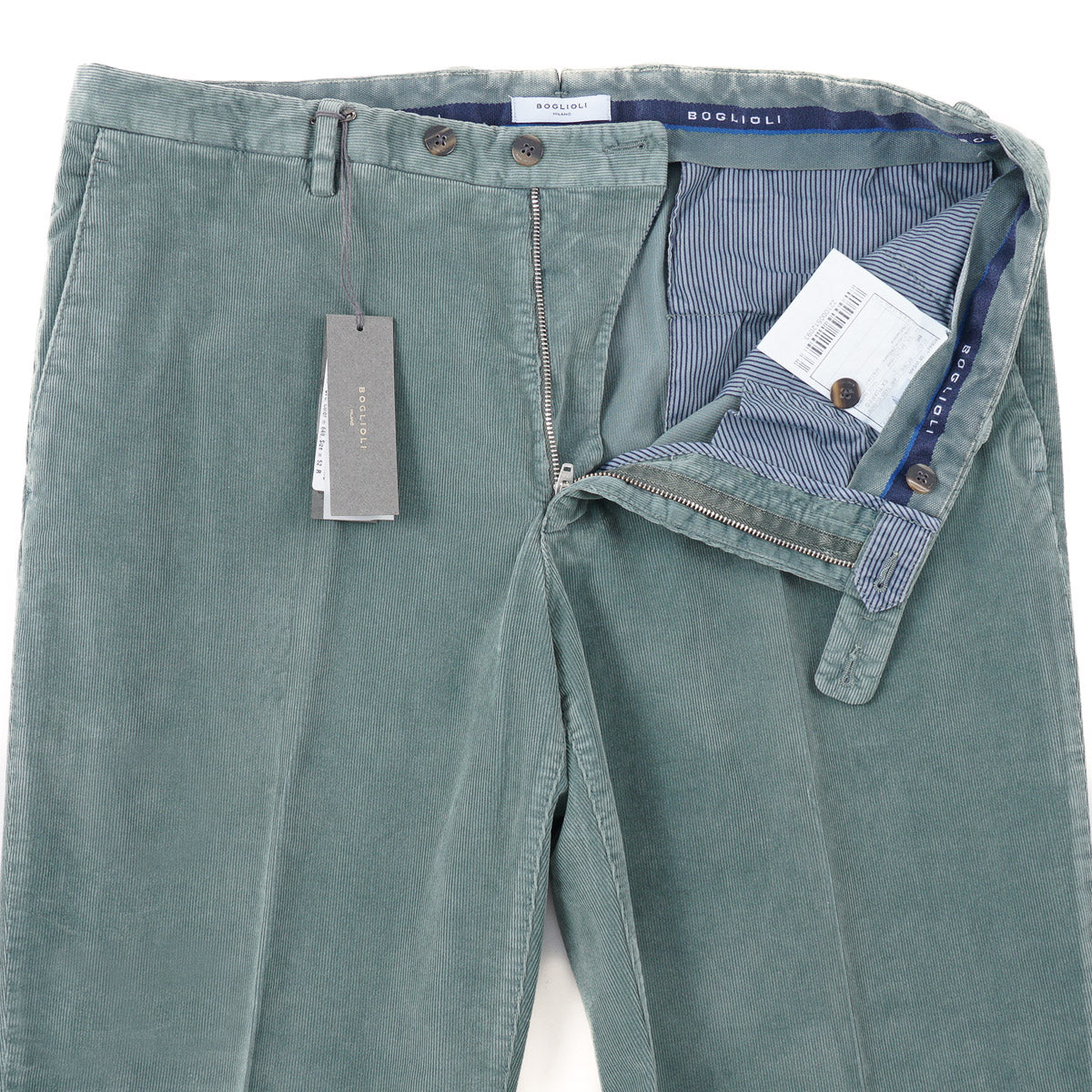Boglioli Brushed Corduroy Cotton Pants - Top Shelf Apparel
