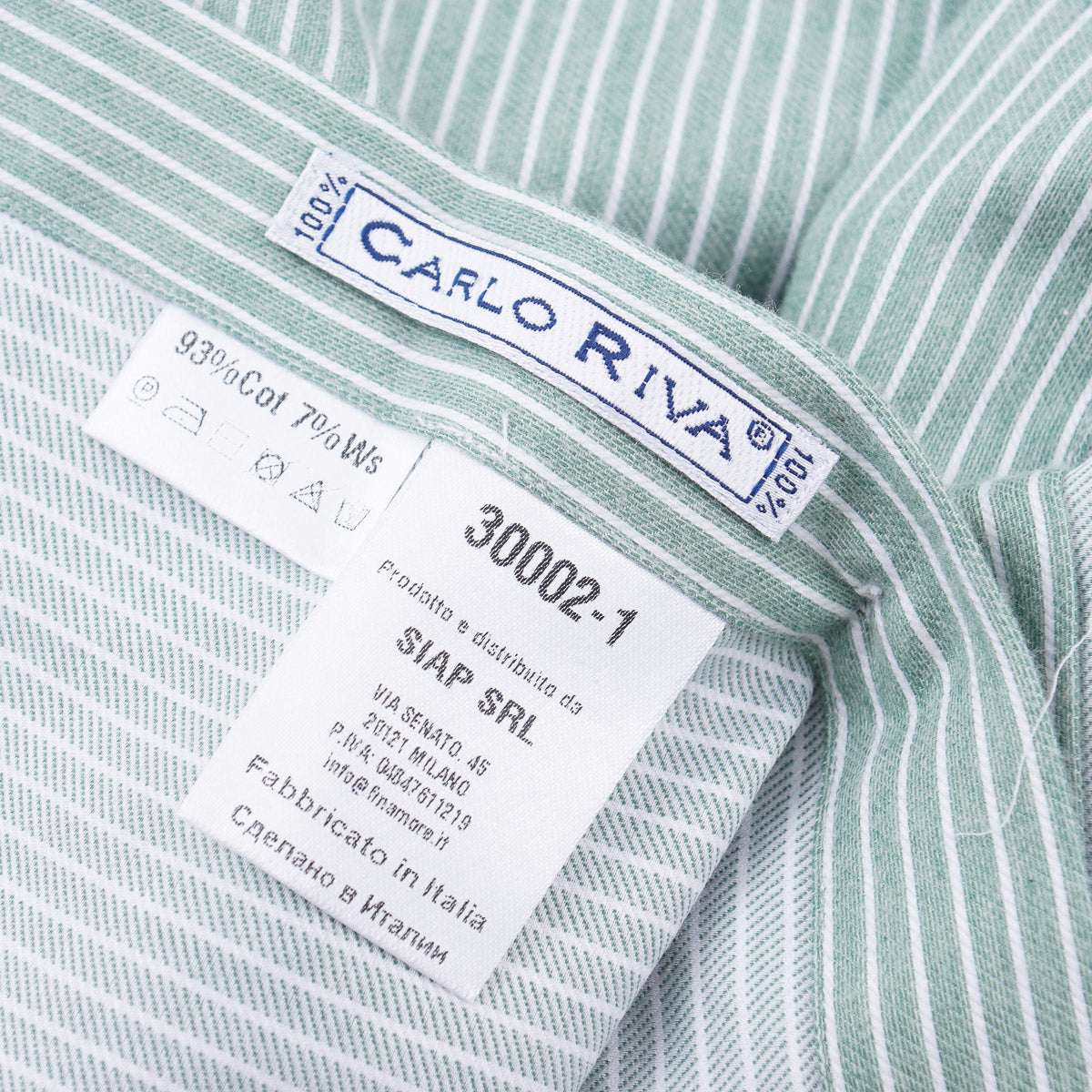 Finamore Riva Cotton and Cashmere Shirt - Top Shelf Apparel