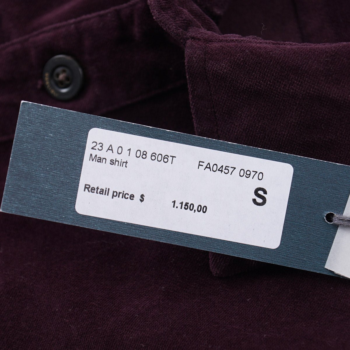 Boglioli Velvet Cotton Overshirt
