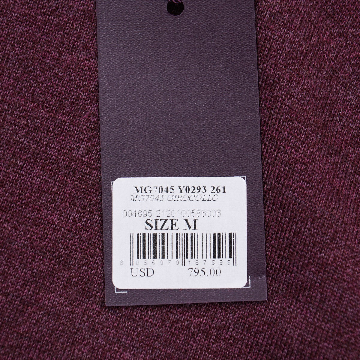 Isaia Extrafine Merino Wool Sweater