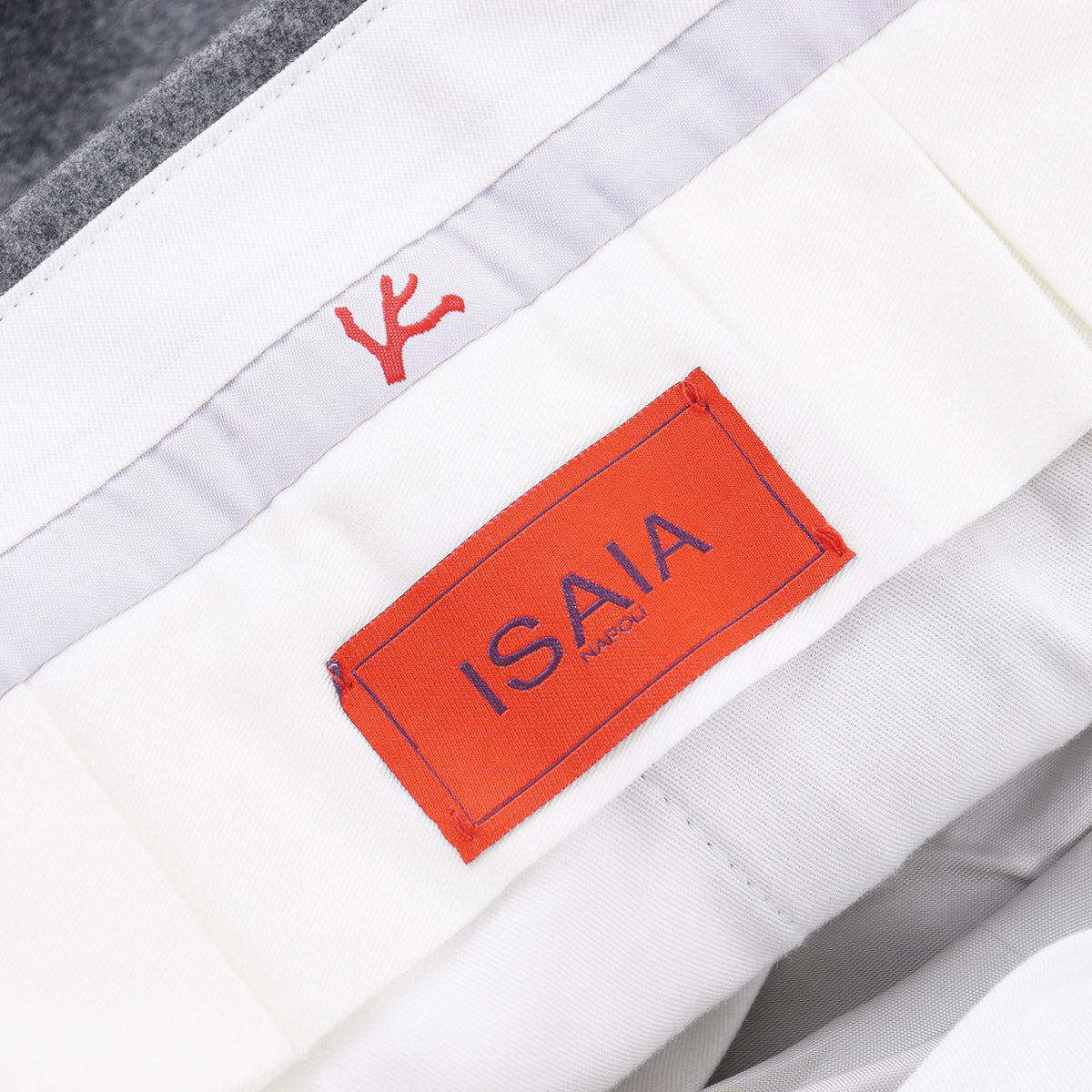 Isaia 'Casalnuovo' Wool-Cashmere Pants