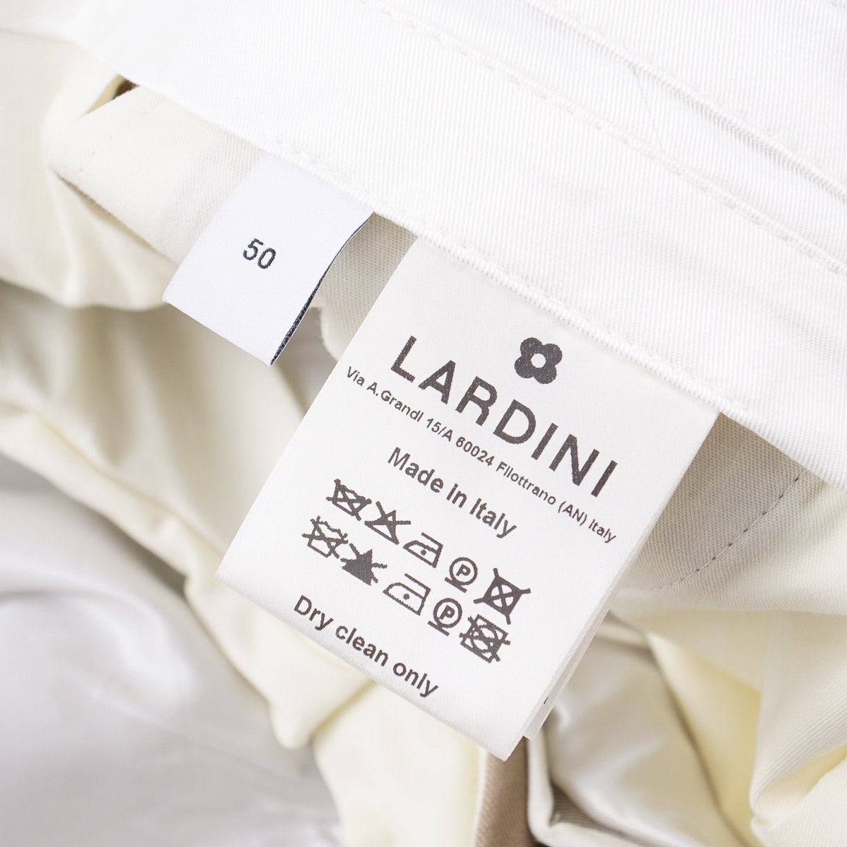 Lardini Twill Cotton Dress Pants