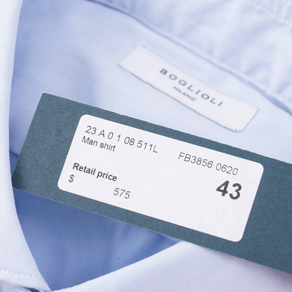 Boglioli Slim-Fit Cotton Dress Shirt