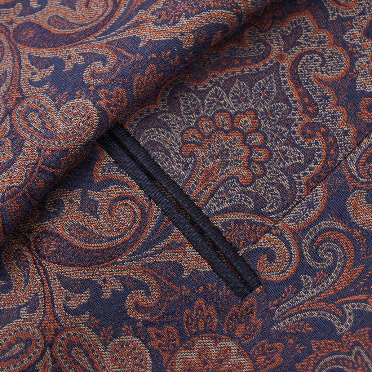 Isaia Slim-Fit Paisley Brocade Dinner Jacket - Top Shelf Apparel