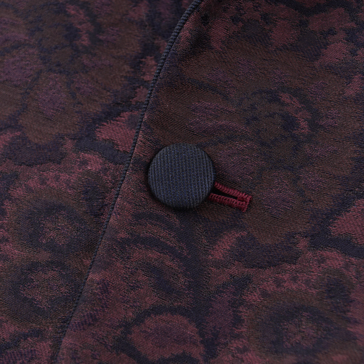Isaia Slim-Fit Brocade Smoking Jacket - Top Shelf Apparel