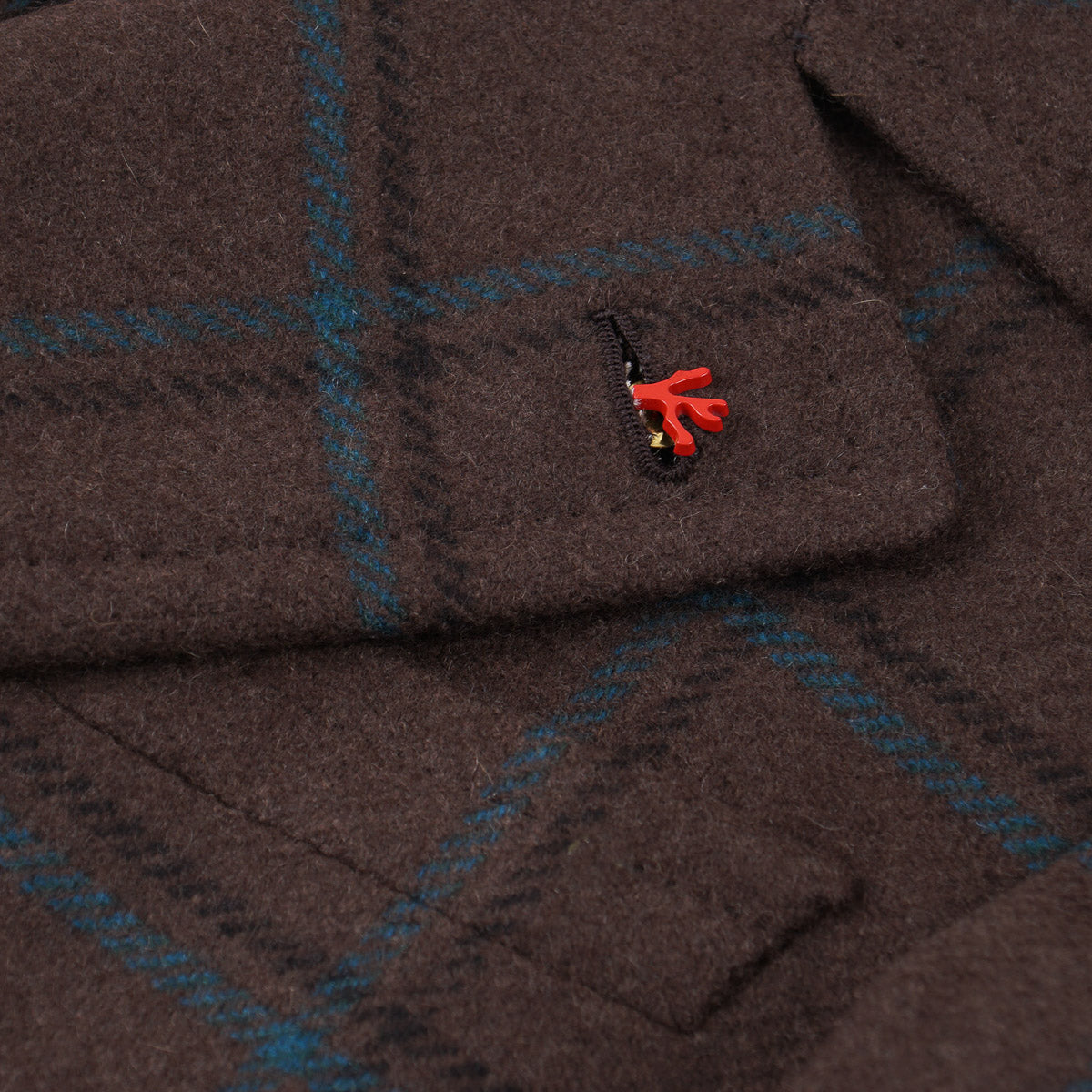 Isaia 'Marshall' Aqua Cashmere Overcoat - Top Shelf Apparel