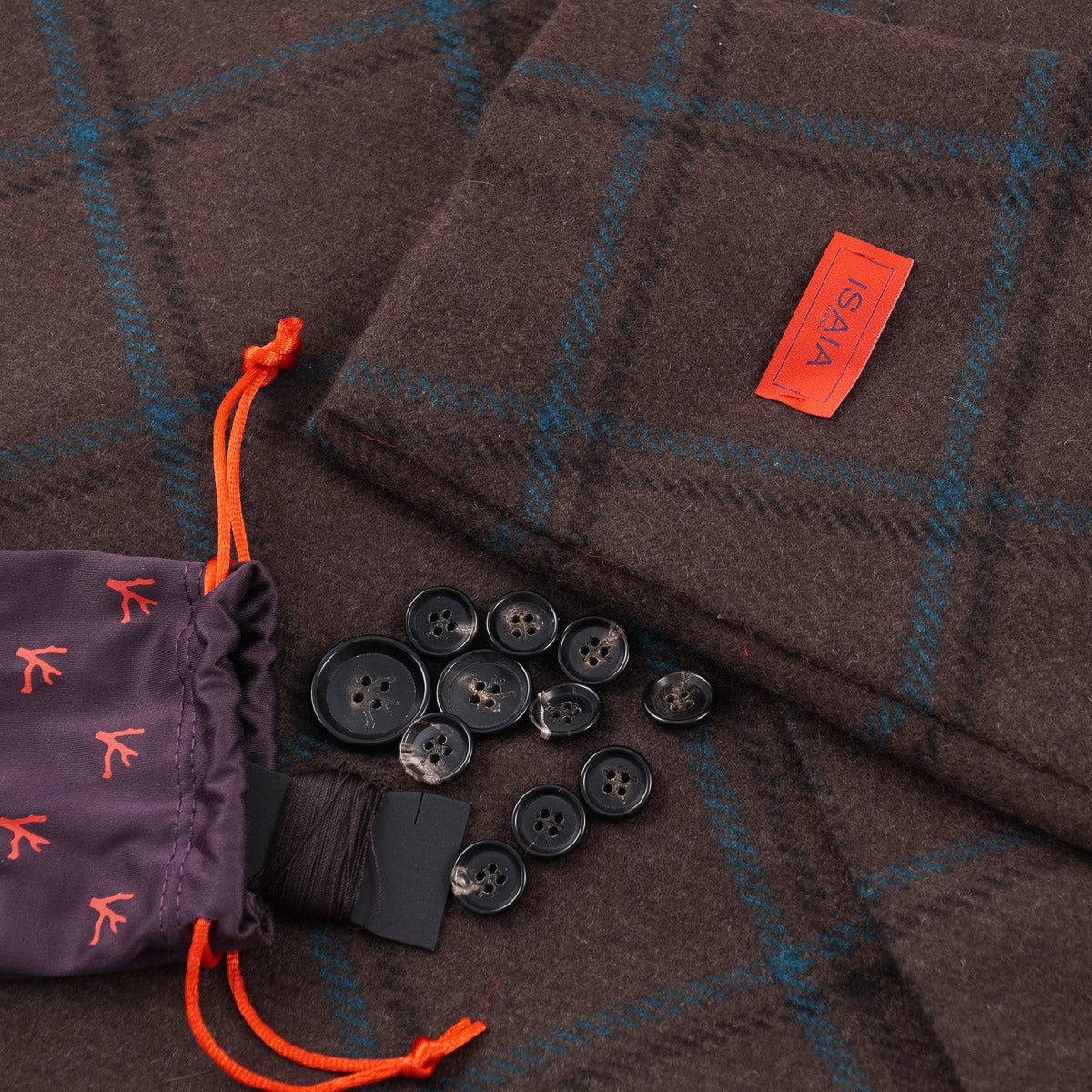 Isaia 'Marshall' Aqua Cashmere Overcoat - Top Shelf Apparel