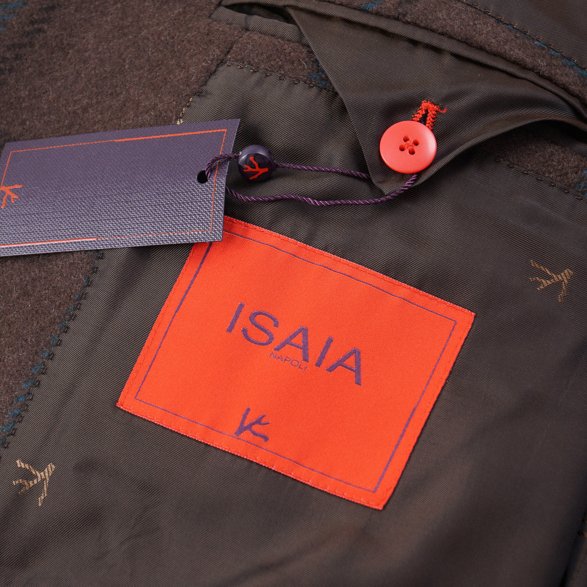 Isaia 'Marshall' Aqua Cashmere Overcoat - Top Shelf Apparel