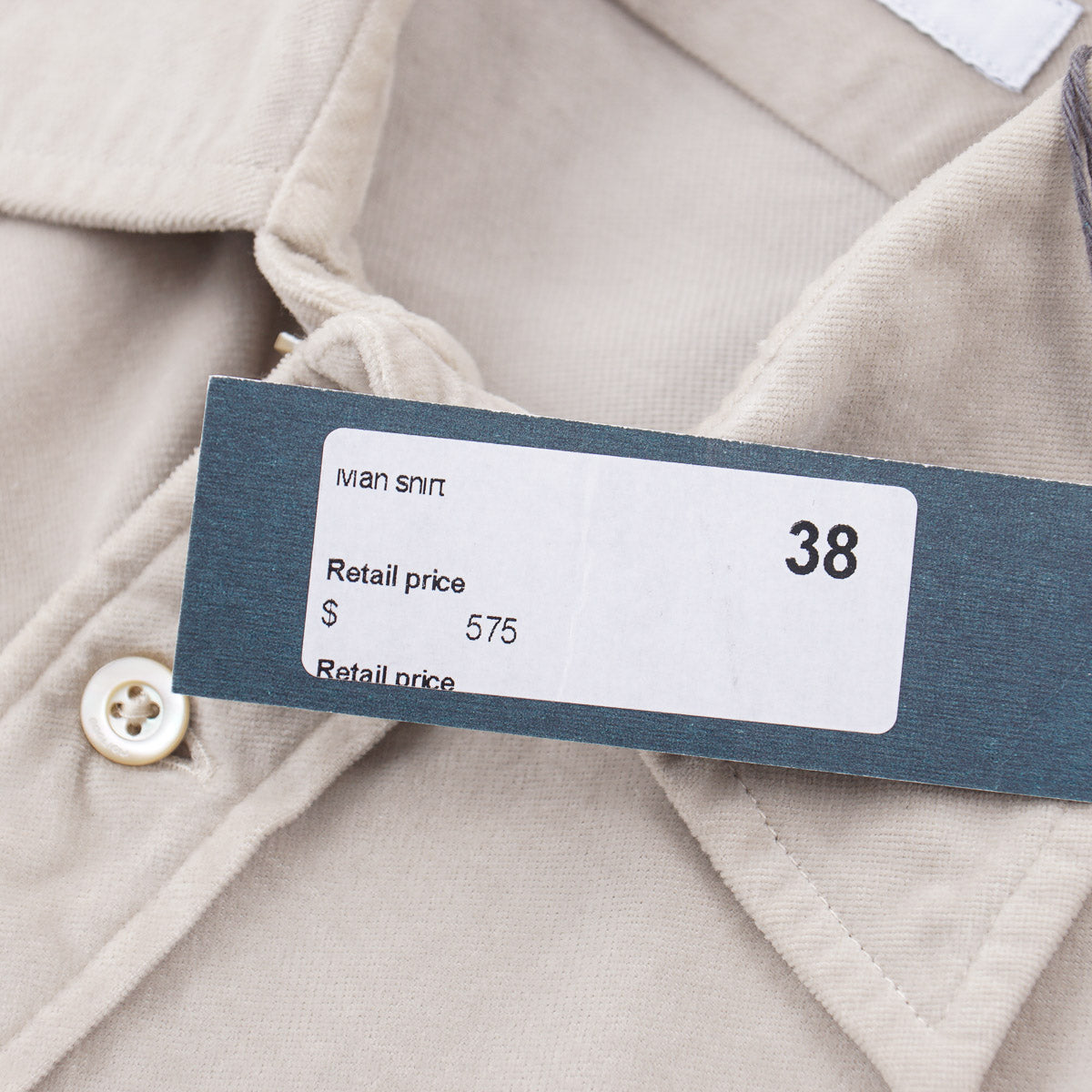 Boglioli Brushed Velvet Cotton Overshirt